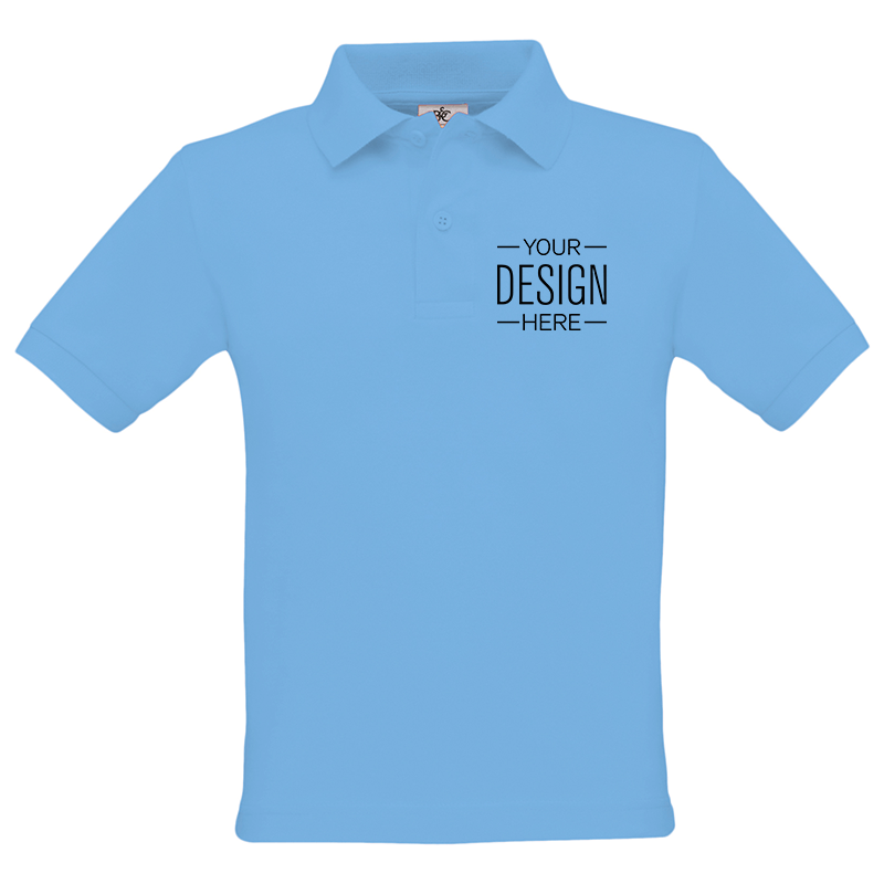 B&C Kids Safran Polo Shirt - Image 2
