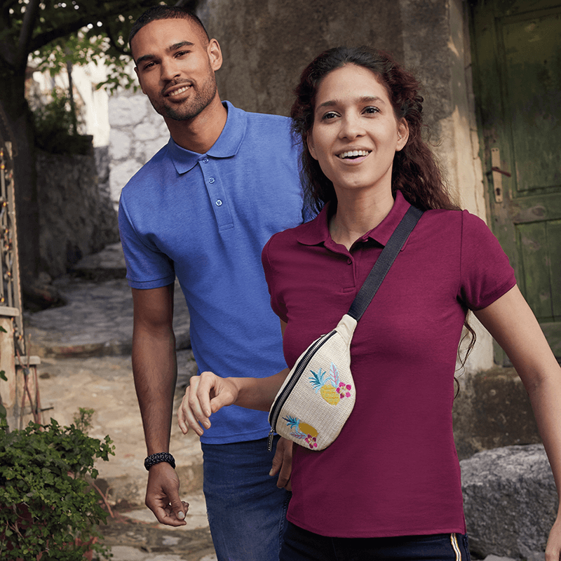 Fruit of The Loom 65/35 Polo Shirt - Image 4